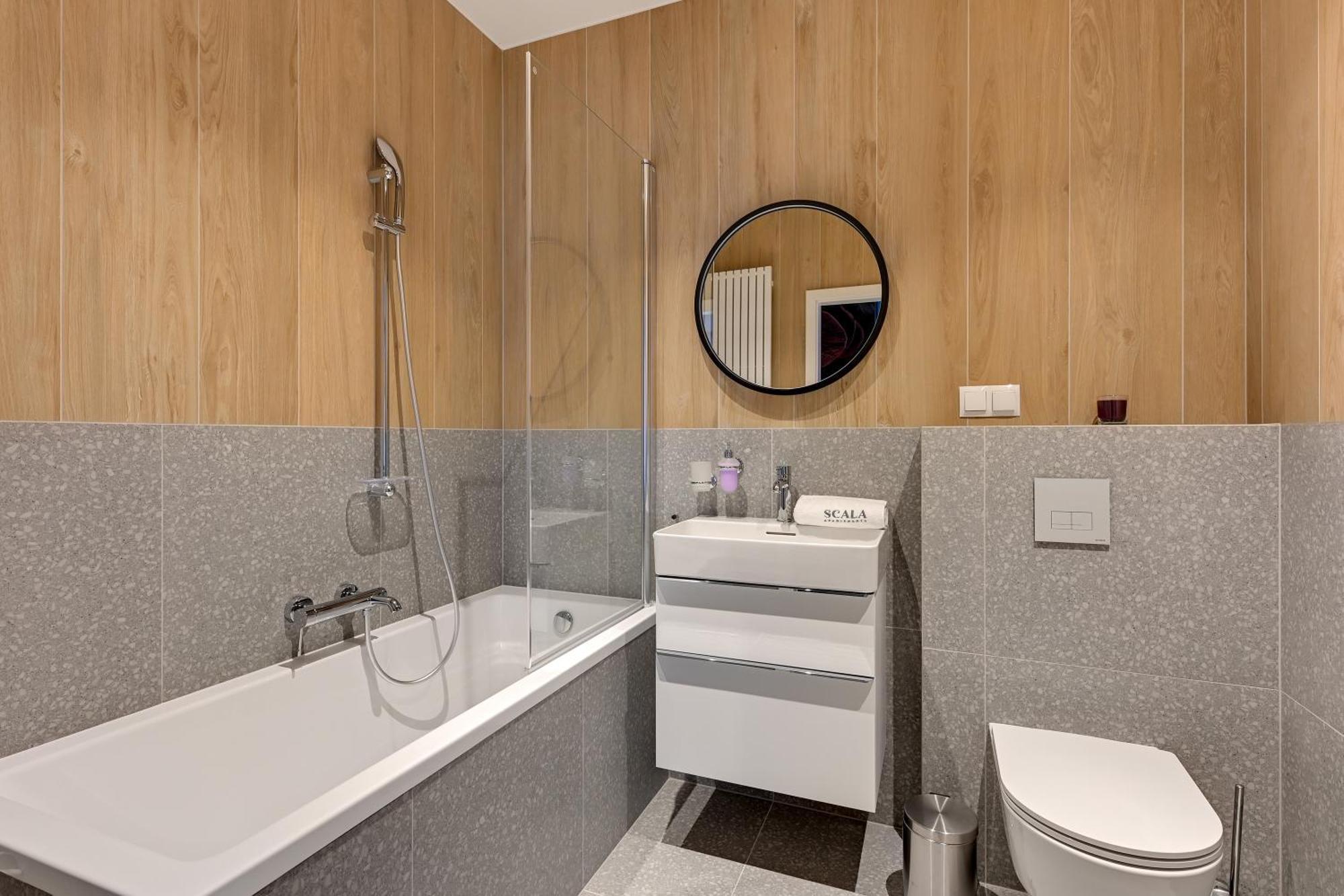 Scala 60D City Center Apartments With Parking By Lion Apartments Gdańsk Eksteriør billede